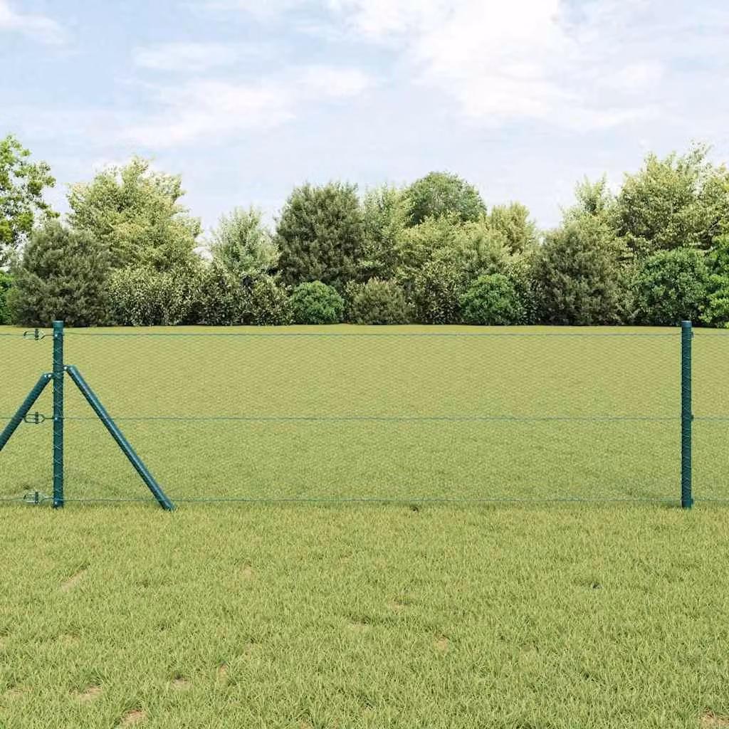 Maison Exclusive - Palo della recinzione Verde 10 x 0,6 m (rete 13 mm)