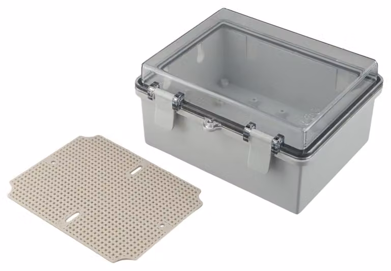 Coperture impermeabili per prese elettriche, grado di protezione IP66, con copertura trasparente