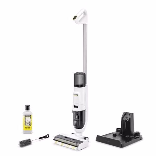 KÄRCHER Aspirapolvere Lavapavimenti FCV 2 Natural N, 3 modalità di pulizia: aspira, lava e asciuga, autonomia batteria: circa 25 minuti, superficie pulita per singola carica batteria: circa 110 m²