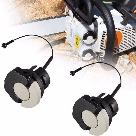 Set universale di tappi per serbatoio, 2 pezzi, per motoseghe