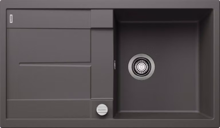 BLANCO Metra 5 S, Granito, Grigio, 1 vasca/vasche, 390 x 430 mm, 860 mm, 500 mm