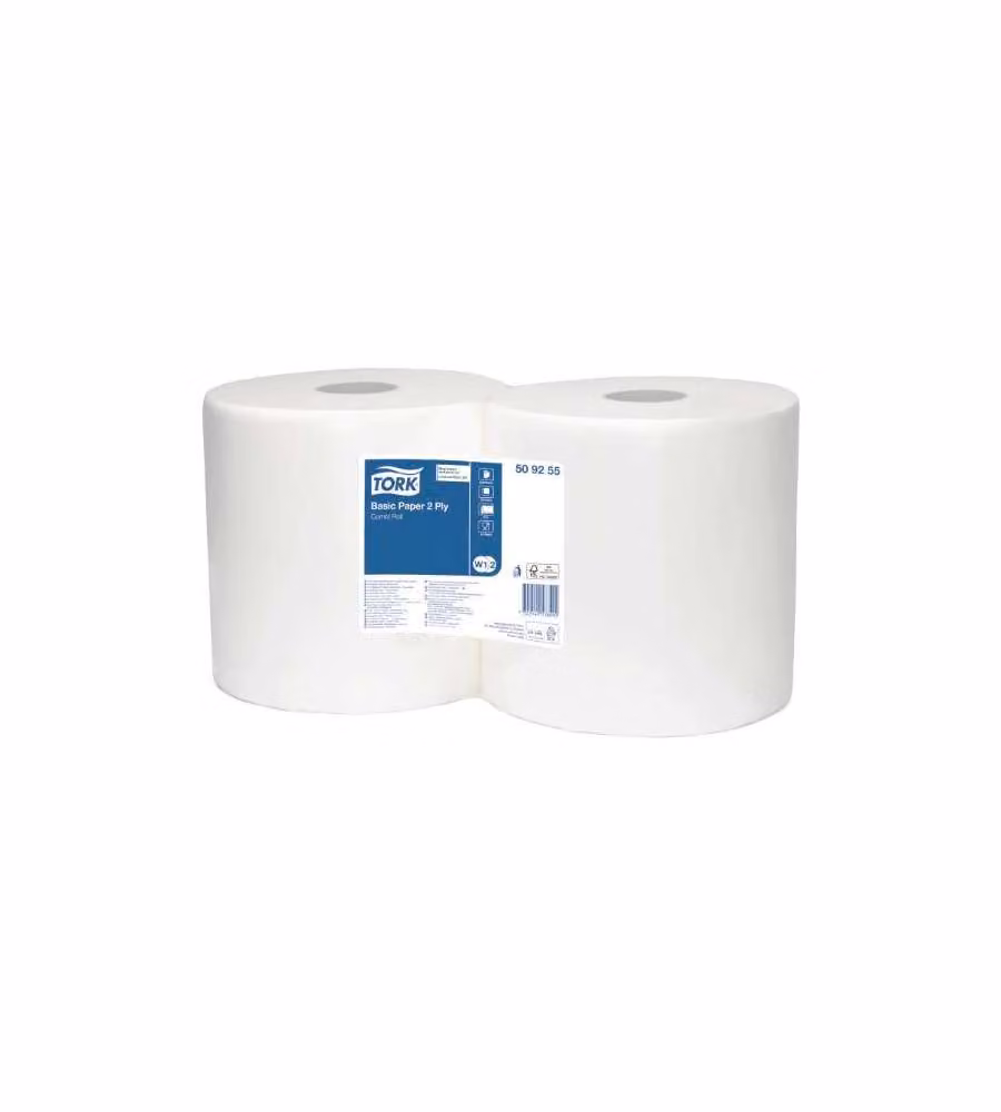 Tork Rotoli carta asciugatutto 2 veli 800 strappi bianco 23 cm 2 pz