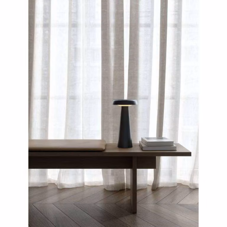 DFTP by Nordlux Lampada LED da tavolo Arcello dimming, antracite Arcello, dimmerabile, Nero, Soggiorno / Sala da pranzo, Metallo, Moderno