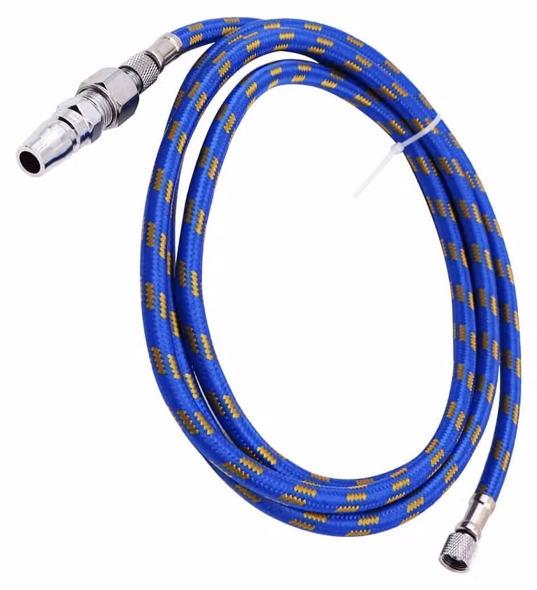 Tubo flessibile per aerografo da 1,8 metri con adattatore da 1/8" a 1/4" per pistola aerografa
