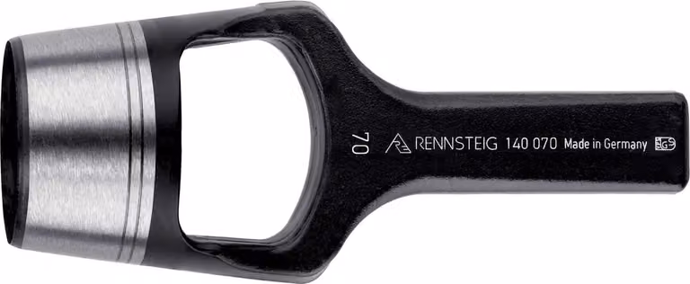 Rennsteig Henkellocheisen Ø 70 mm Locheisen Lochstanzer Stanzer 1400700