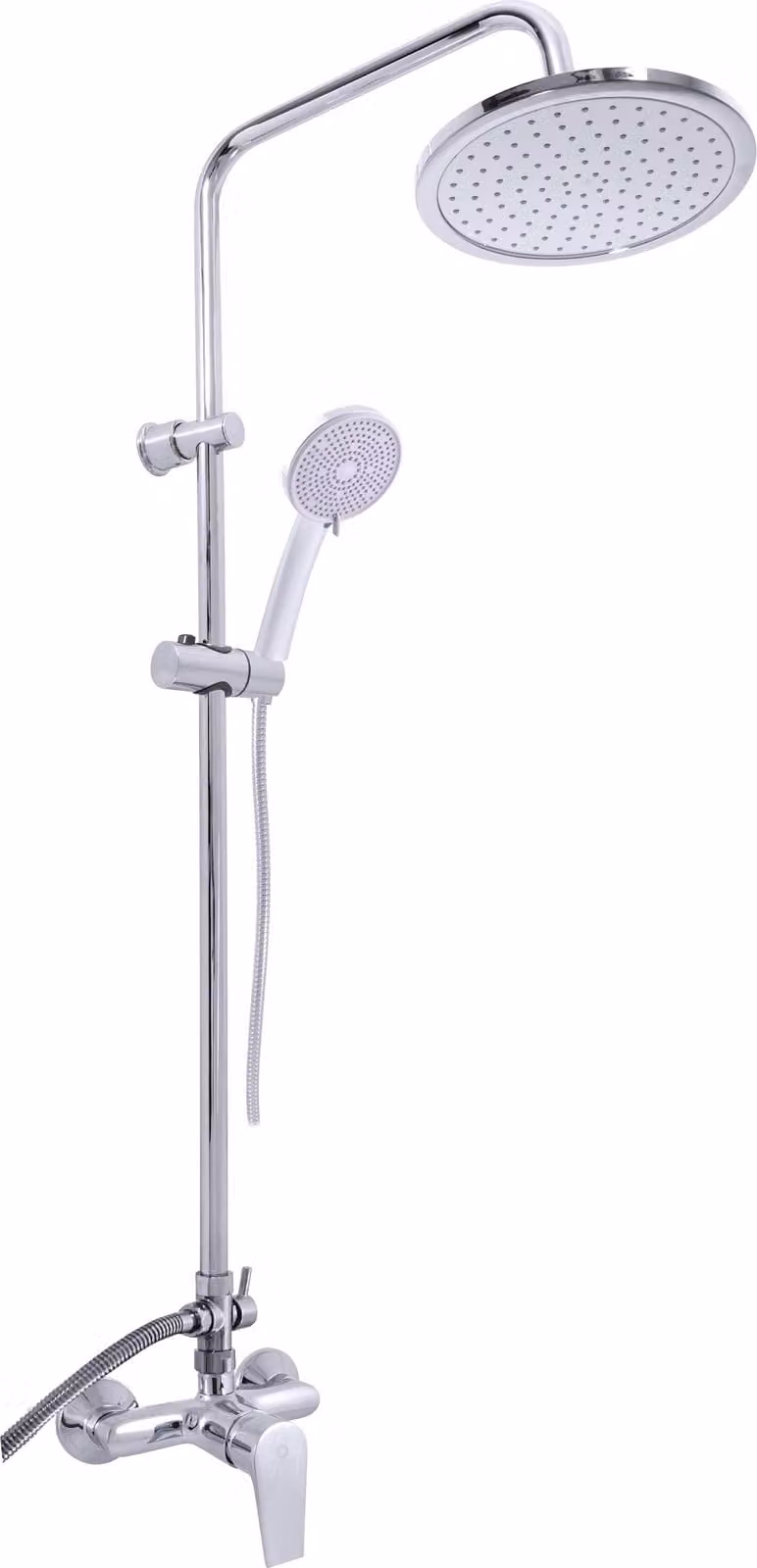 Slezák-RAV: Miscelatore per doccia Colorado con soffione e doccetta CO182.5/7 Cromo No.1 150 mm