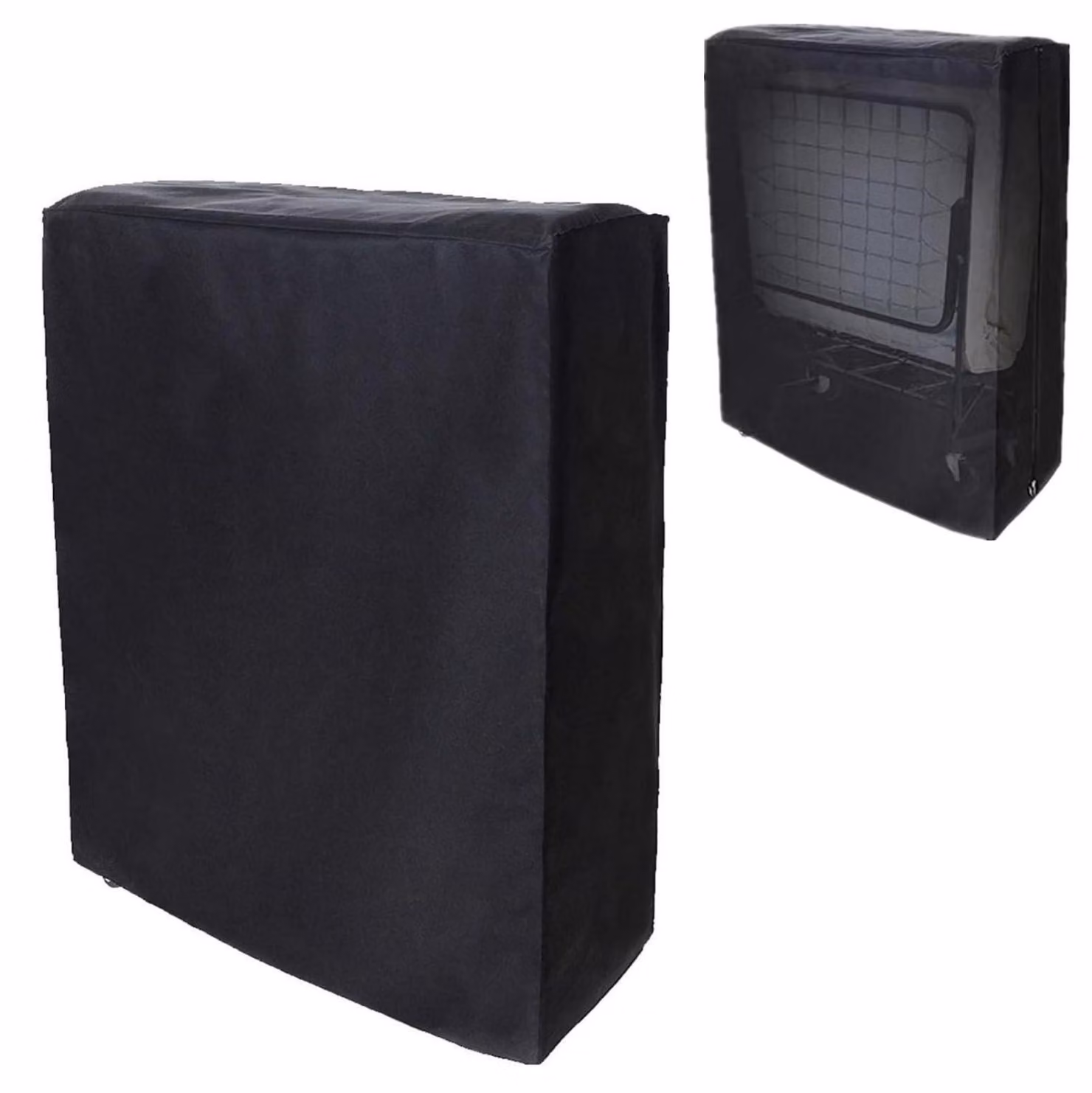 Copertura impermeabile e resistente al vento per sedia a sdraio reclinabile, realizzata in tessuto Oxford 210T, colore nero, dimensioni 102x33x104 cm