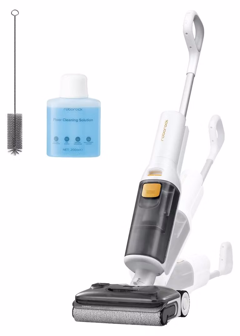 Aspirapolvere e lavapavimenti Roborock F25 GT Gen 2, potenza di aspirazione 20.000 Pa, design piatto a 180°