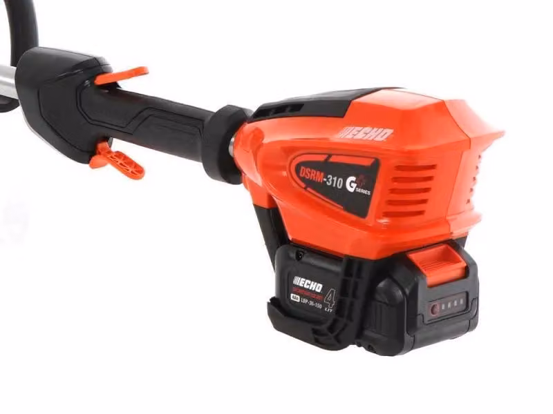 Decespugliatore a batteria Echo DSRM-310 40V arancione con filo di taglio dritto – 2