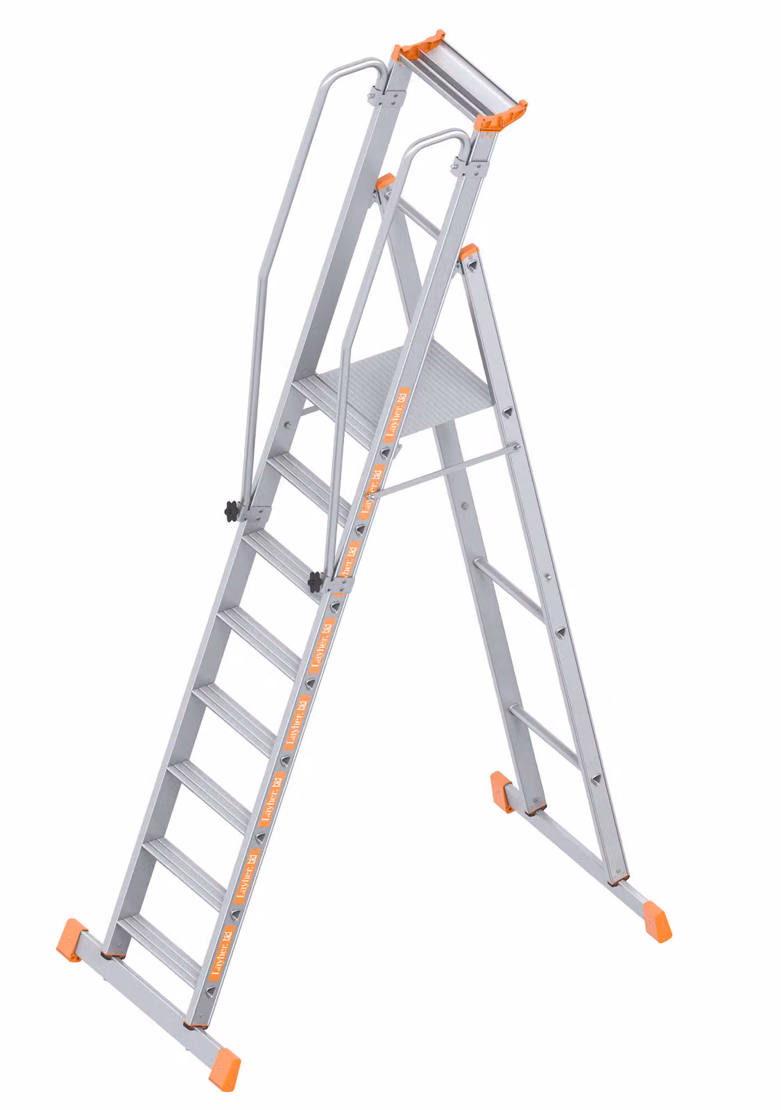 Layher Plattformleiter Topic 1074 8 Stufen