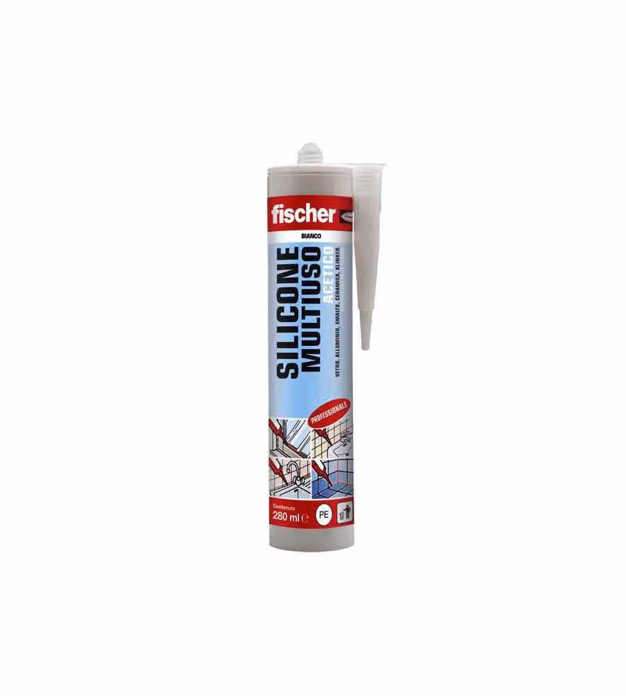 Silicone Acetico Multiuso SAM NE Ml 280 Fischer