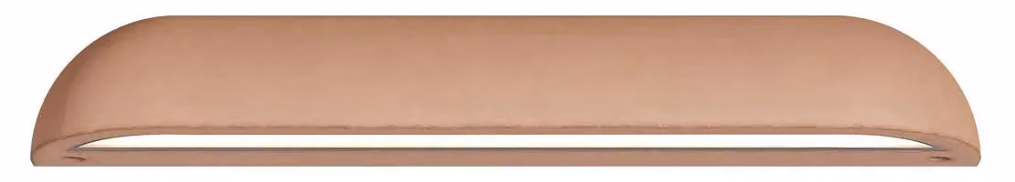 Redo Outdoor URON AP LED – diametro 42 cm, altezza 6,5 cm – terracotta, 3000K