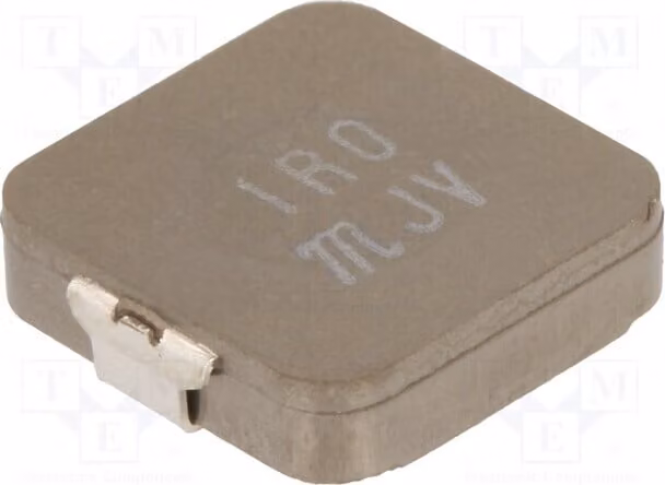 1x Induttore: Materiale ferromagnetico; Corrente di saturazione: 21,5A; Induttanza: 1uH; Resistenza DC: 4,2mΩ; Tolleranza: 20%; Corrente di saturazione: 32,5A; Modello: MPXV1D1235L1R0, montaggio superficiale (SMD)