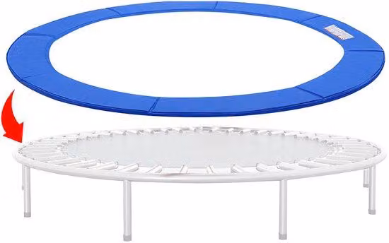 Disco per trampolino 305 cm in PVC blu