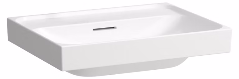 LAUFEN MEDA lavabo, encastrable, 600x460mm, sans trou pour robinet, avec trop-plein, H8101134001091, H8101134001091