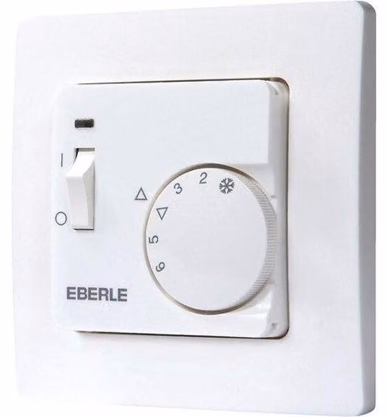 Eberle - Regolatore di temperatura ambiente, modello 1Ö, intervallo 5-30°C (RTR-E 8011-50, RWS)