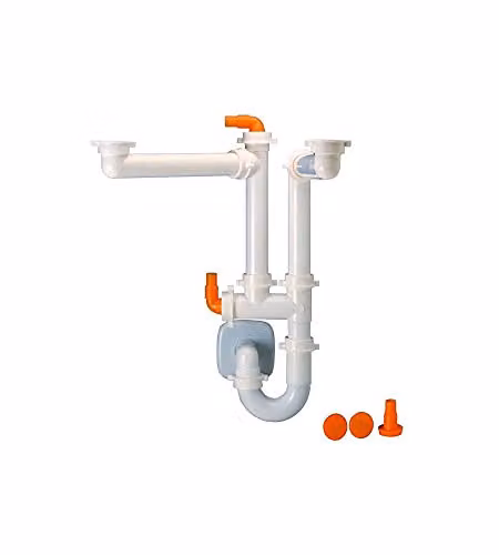 Sifone Lavelli 2 Vie Pp               Spazio2 Lira
