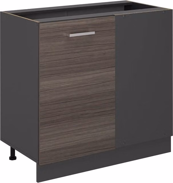 Mobile ad angolo cucina Vicco R-Line Grigio e Antracite L: 86 cm