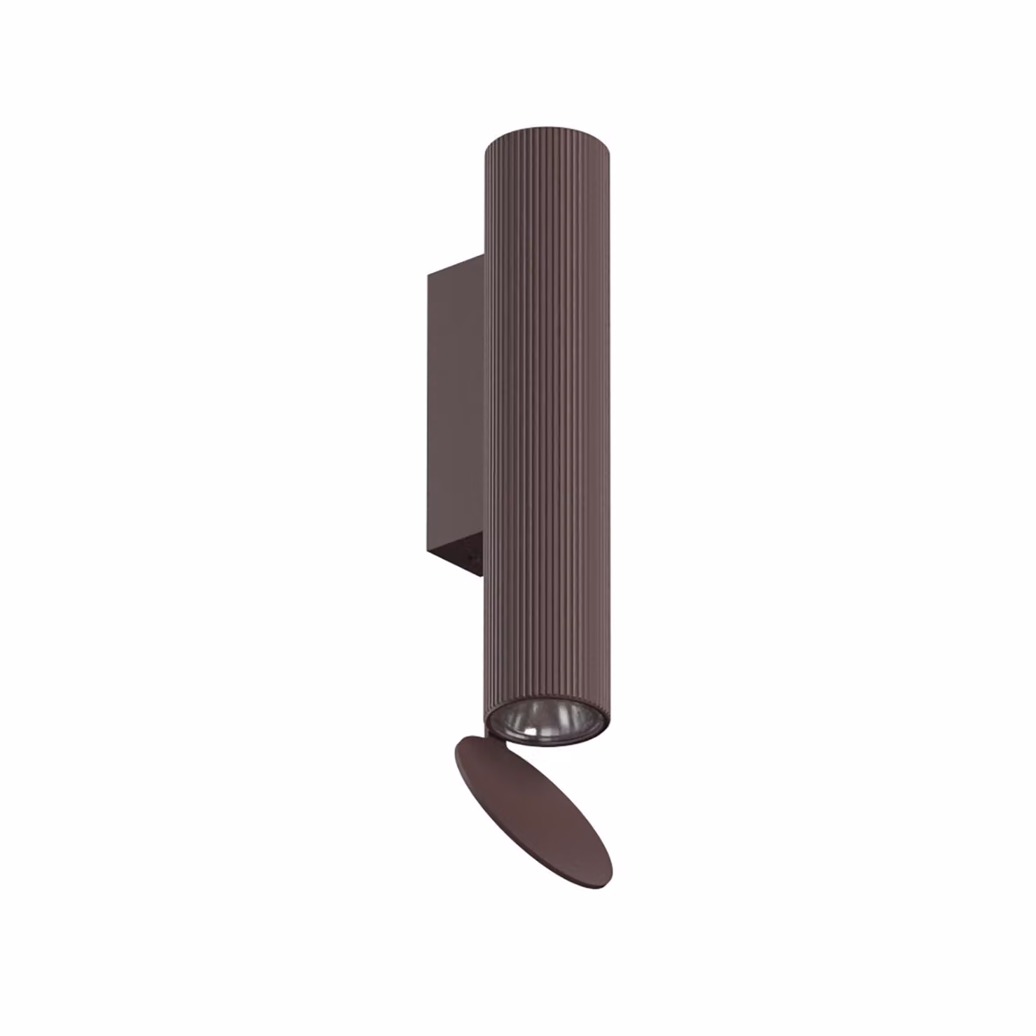 Flos - Flauta Riga 1 Dimmable DALI - Lampada da parete o soffitto da esterno - Marrone