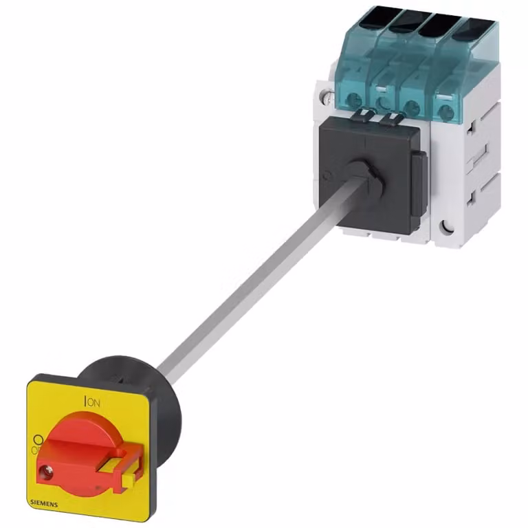 Interruttore sezionatore Siemens 3LD3, Iu 63 A, interruttore generale a 3 poli + N 3LD34401TL13