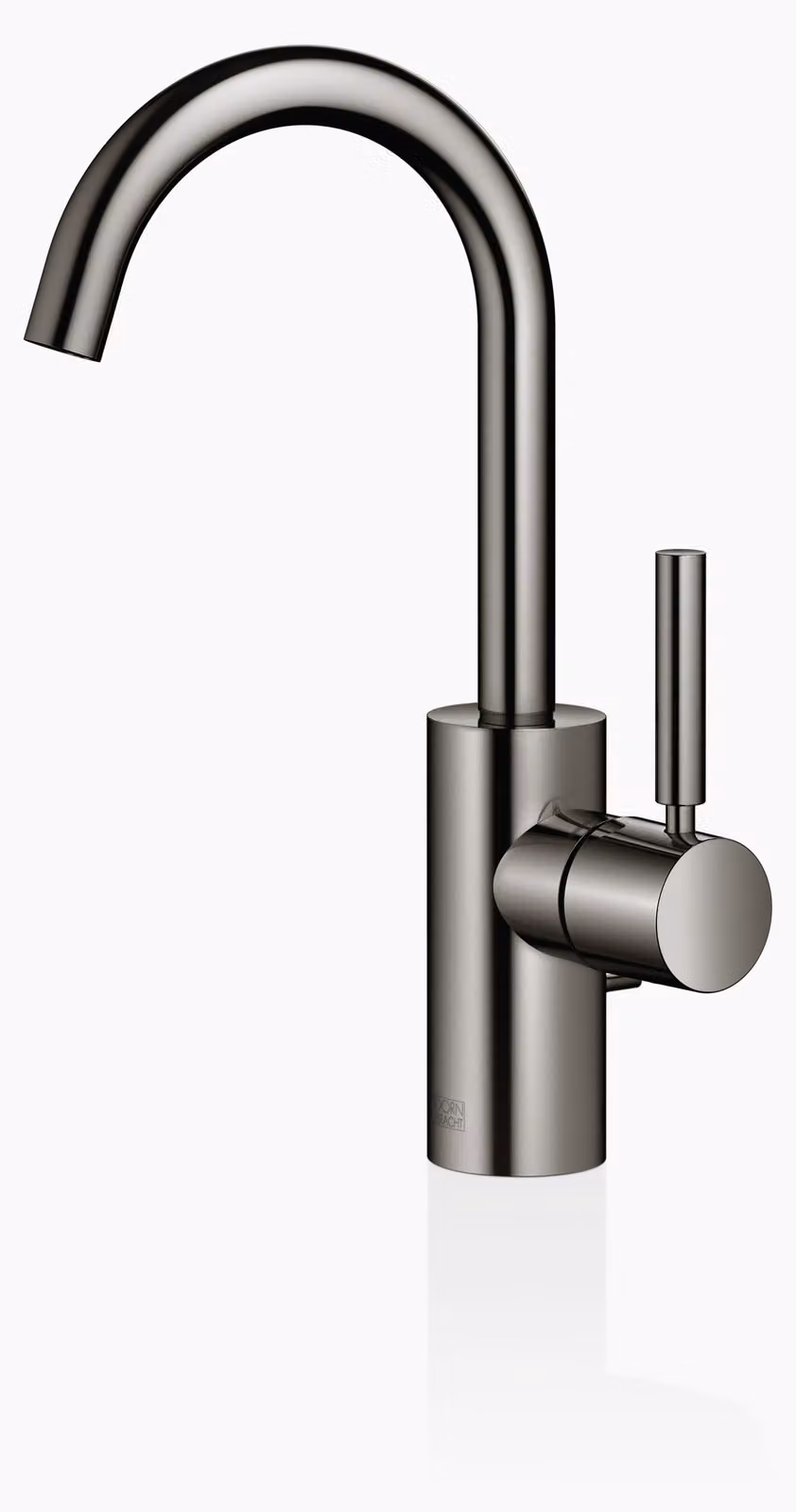 Dornbracht META Mitigeur monocommandé pour lavabos avec vidage, saillie 123mm, bec orientable 360, 33510661-19, 33510661-19