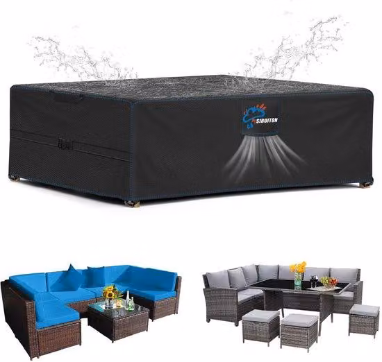 Casetta da giardino 200x160x70 cm con fori di ventilazione, impermeabile, resistente al vento, resistente ai raggi UV, robusta e antigraffio; tenda da giardino in tessuto Oxford 420D, resistente all'inverno