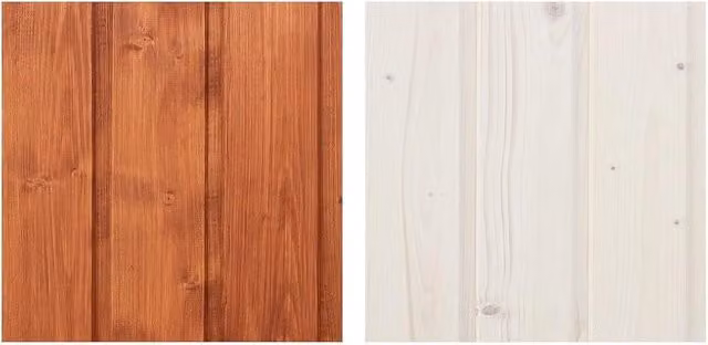 Kit di impregnanti per legno a base acquosa TIMBELA, 20 litri totali: 10 litri Bianco e 10 litri Mogano