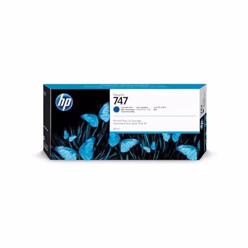 HP 747 Blu Cromatico, Cartuccia Inchiostro Originale