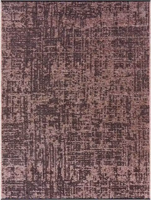 Tappeto Melrose beige e marrone con frange L: 60 cm x P: 100 cm