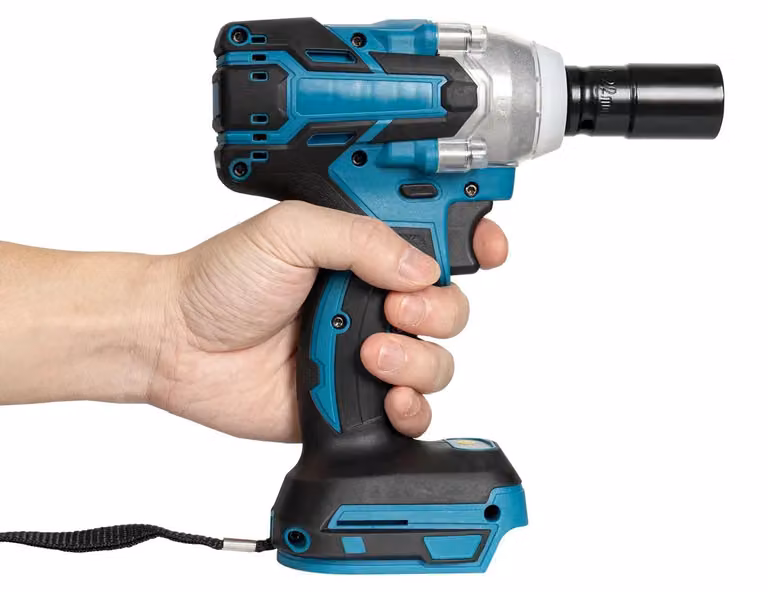 Avvitatore a impulsi, elevata coppia, design leggero, colore blu