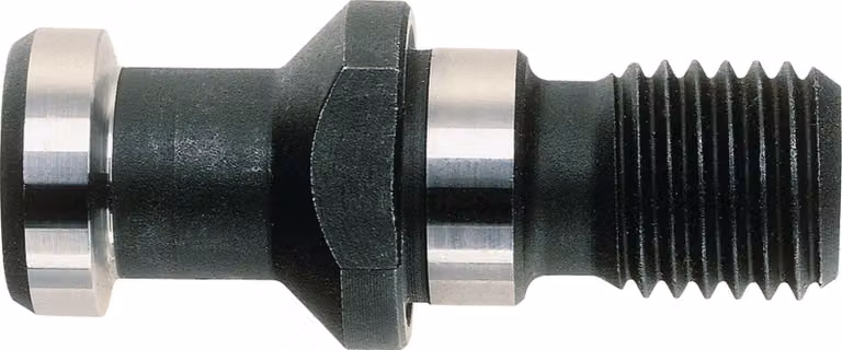Perno di trazione ISO 7388-3 forma AD SK40 con foro