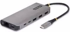 Hub 4 in 1 Startech.Com USB C 140W Power Delivery Grigio 315B USBC MULTIPORT