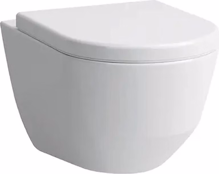 Laufen Pro WC a parete con sciacquone a cassetta da 6 litri, bianco, 1 pezzo.