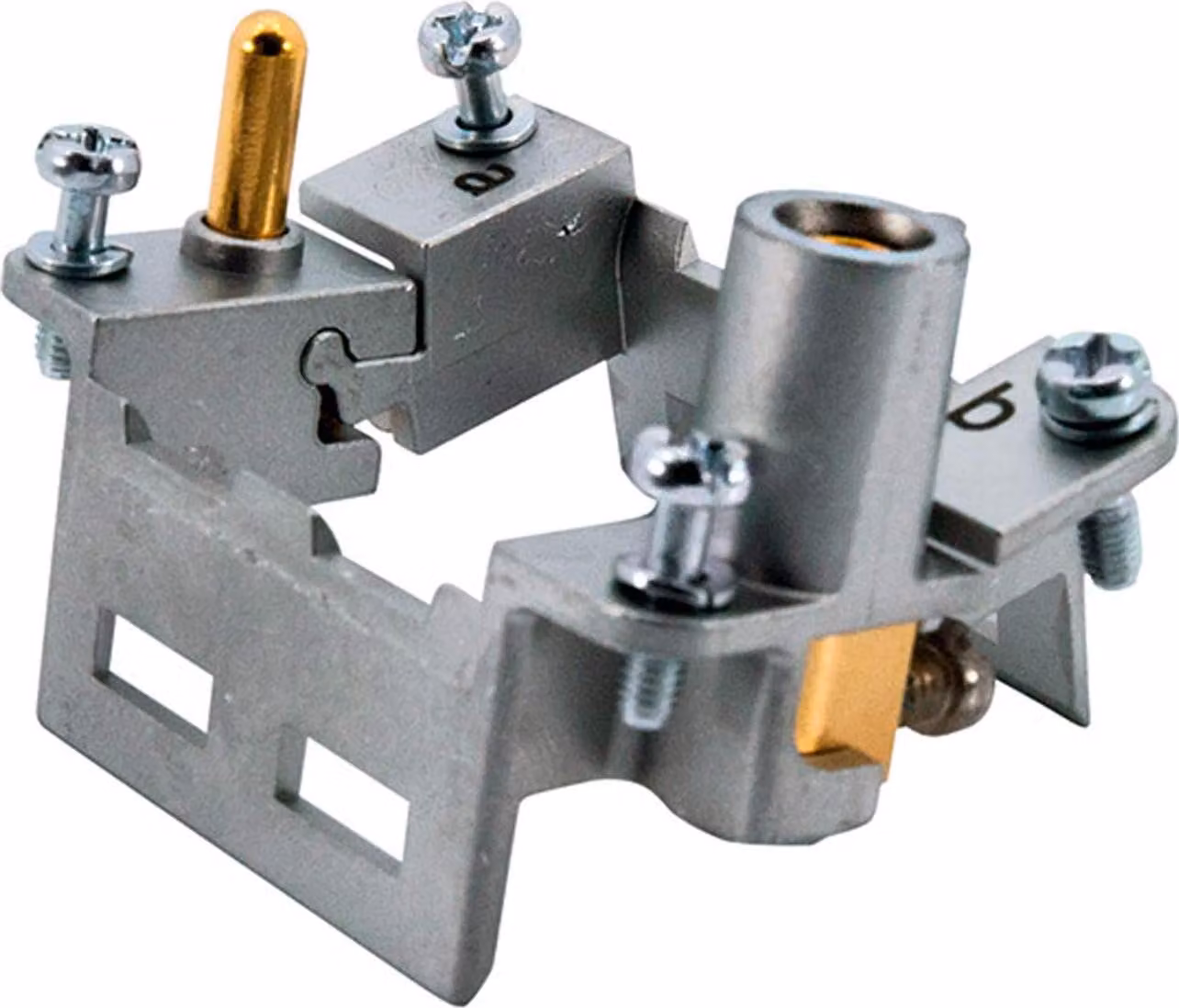HARTING Han HMC telaio articolato (F), dimensione 6B presa, per 2 moduli sezione PE 1 mm² - 2,5 mm² / 4 mm² - 10 mm²