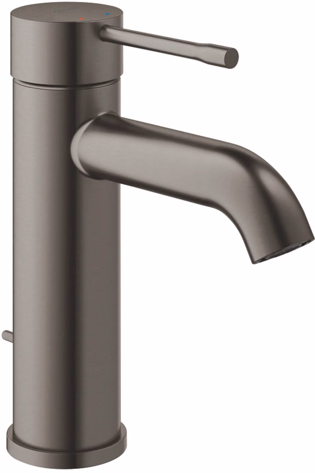 Grohe Essence Mitigeur monocommandé pour lavabo, S-Size, saillie 116mm, avec vidage à tirette, 24171AL1, 24171AL1
