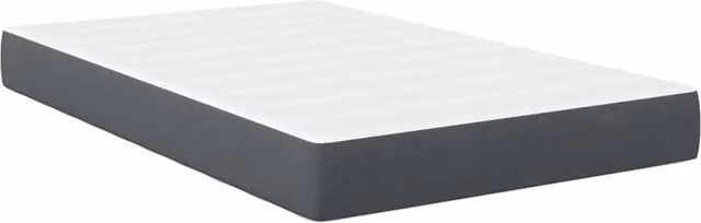 Letto matrimoniale | Letto per adulti | Materasso da Letto con materasso Grigio 120 x 190 cm Tessuto