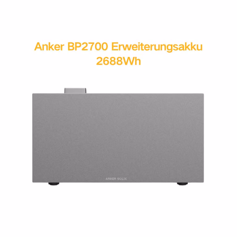 Batteria di estensione Anker SOLIX BP2700 per Solix Solarbank 2 e 3