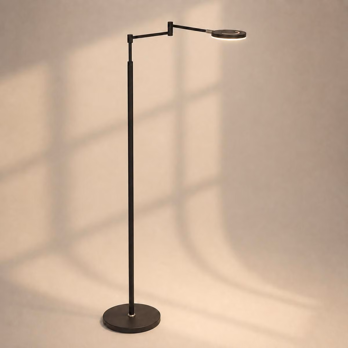Lampada da terra - nero - Soleil - plastica metallo - lampada di design - LED - 3515ZW - Steinhauer Exclusive