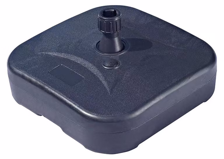 Base per ombrellone Marbueno Black Plastic 45 x 14 x 45 cm