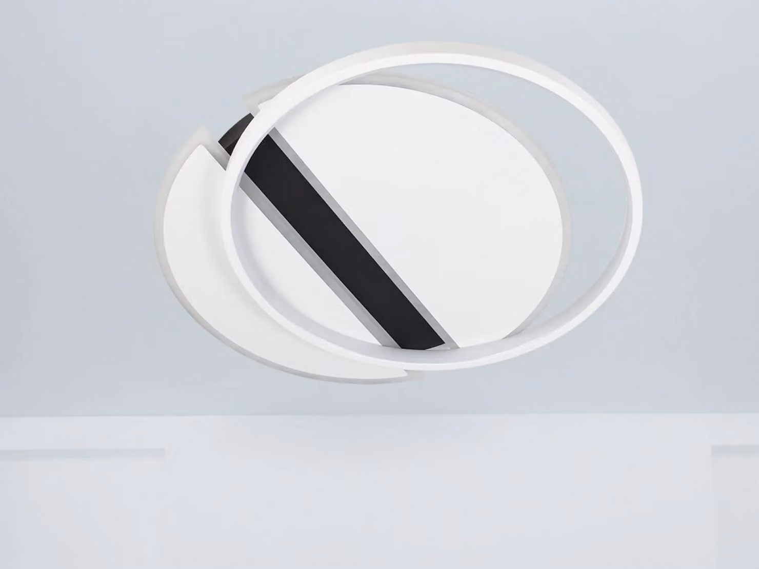 Lampada a soffitto a LED con telecomando, 80W - TA1317/WB