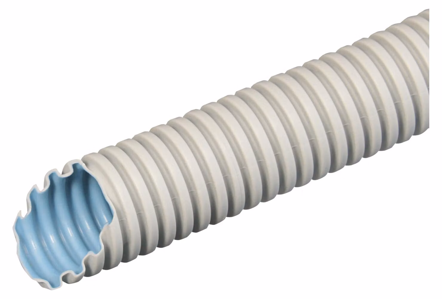 50 metri Tubo ondulato in plastica, tubo leggero di protezione del cavo 25,0x18,6 mm - Tubo di installazione in plastica 25,0x18,6 mm -...