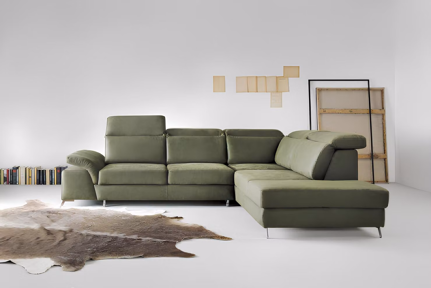 Design Couch Sofa Polster Schlafsofa Wohnzimmer Ecksofa Textl Stoff Garnitur