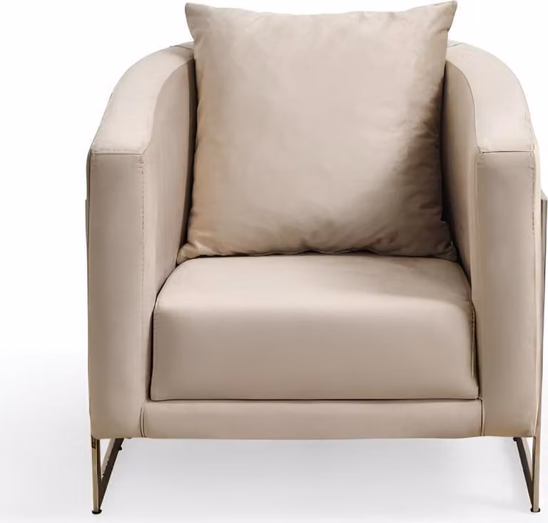 Sessel 1 Sitzer Textil Lounge Polster Luxus Sitz Relax Wohnzimmer