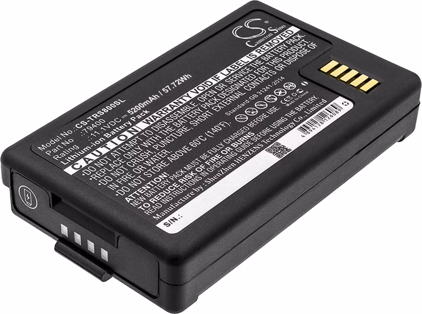 TECHTEK Batteria compatibile con [Spectra] Focus 35, per [Trimble] RTS573 Total Station, RTS633 Total Station, RTS655, RTS655 Total Station, RTS773 T