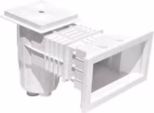 Skimmer a bocca svasata per cemento armato PISCINE ITALIA bianco