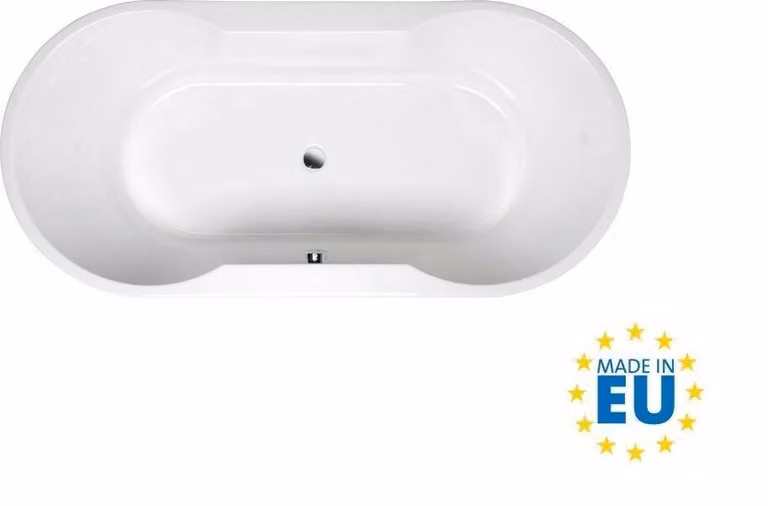 Vasche da bagno Polysan - Vasca da bagno IO, 1800x850x490 mm, bianco 16611