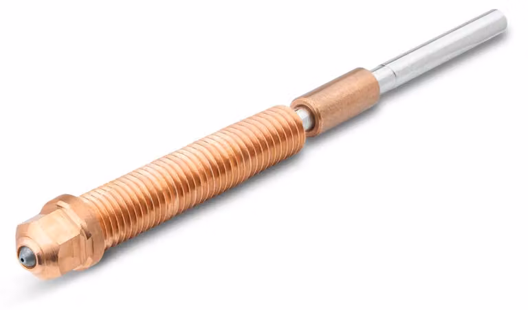 Ugello in carburo di wolframio da 0,4 mm per stampante 3D K2 Plus Combo/Hi Combo, con elevata conducibilità termica e resistenza all'usura
