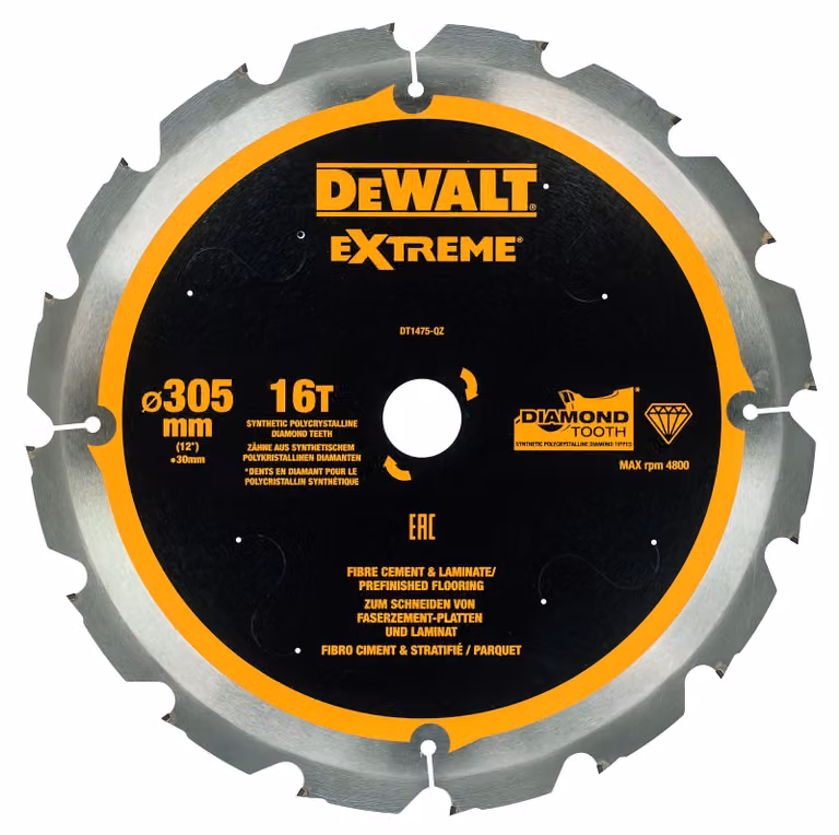 Lama circolare DEWALT PCD 305/30 mm 16T DT1475-QZ