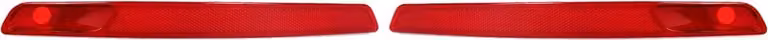 Copertura del catarifrangente, colore rosso, plastica ABS, facile da installare, destra e sinistra