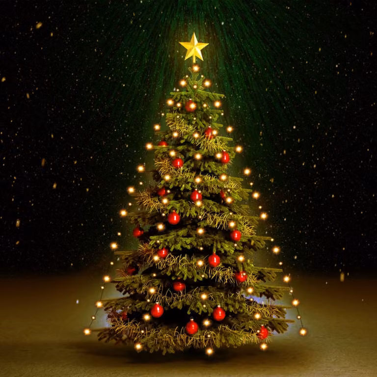 Rete luminosa per albero di Natale con 150 LED da 150 cm